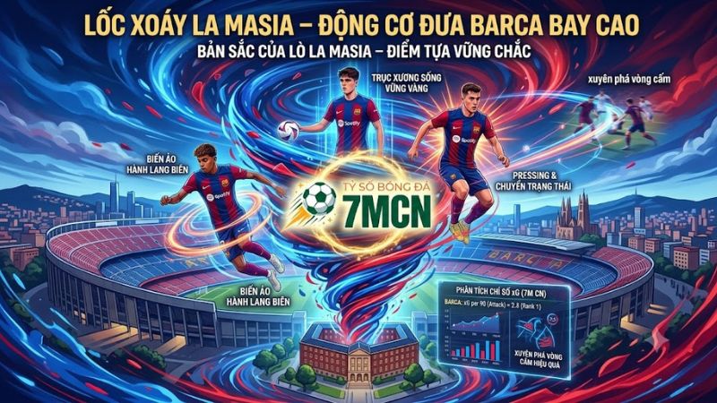 Dàn sao trẻ La Masia tỏa sáng rực rỡ trong màu áo Barcelona tại đấu trường La Liga - Dữ liệu 7mcn