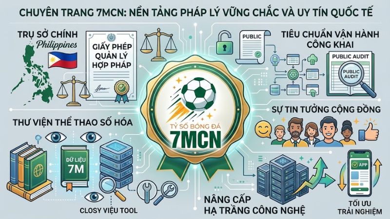 Giấy phép hoạt động hợp pháp và trụ sở chính của 7mcn tại Philippines